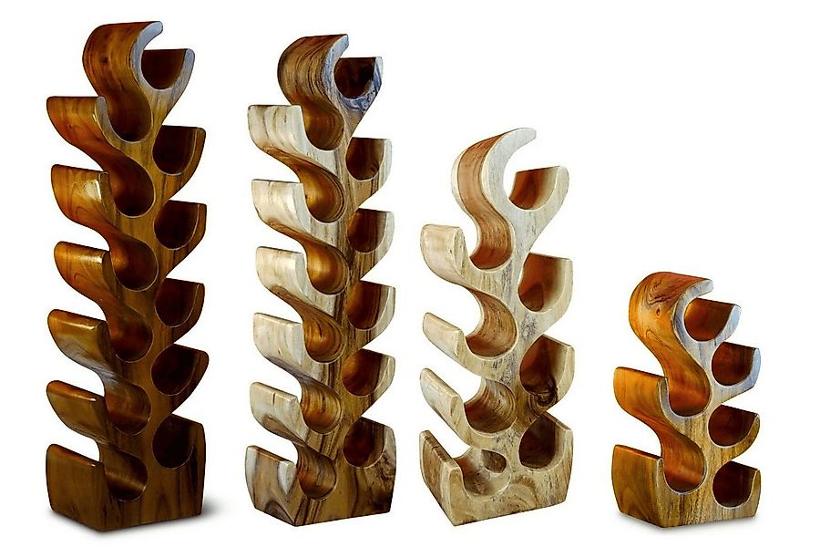 Kinaree Weinregal XL Holz Weinregal, Massivholz, Akazie, Natur, verschieden günstig online kaufen