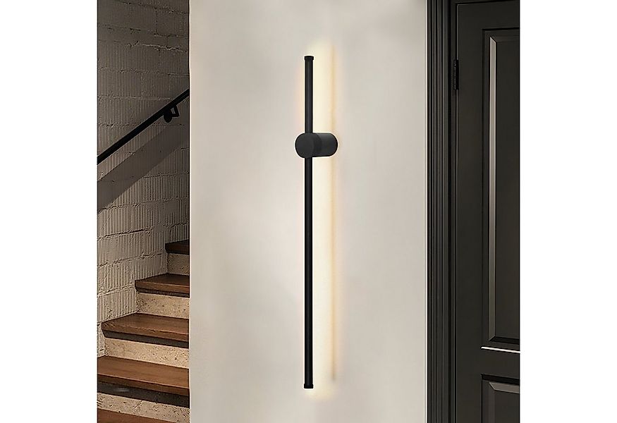 Nettlife LED Wandleuchte 60CM Schwarz Modern Flurlampe Schwenkbar 90°, Schw günstig online kaufen