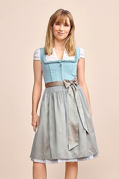 Krüger Madl Dirndl Krüger MADL Dirndl 'Emmeline' 415769, Hellblau 60 günstig online kaufen