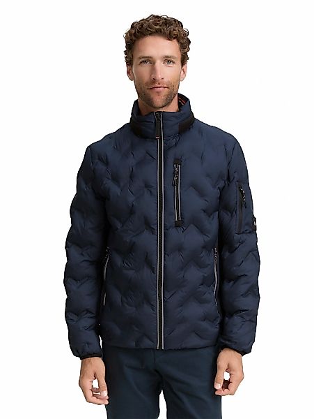 TOM TAILOR Hybridjacke ohne Kapuze mit Taschen und Stehkragen günstig online kaufen