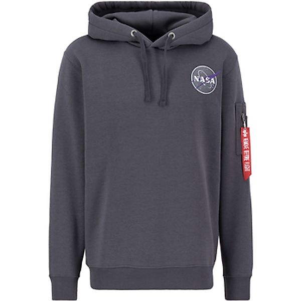 Alpha Industries  Sweatshirt NASA Orbit Hoodie - vintage grey günstig online kaufen