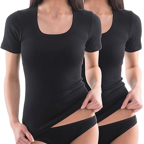 HERMKO Unterziehshirt 17815 2er Pack Damen günstig online kaufen