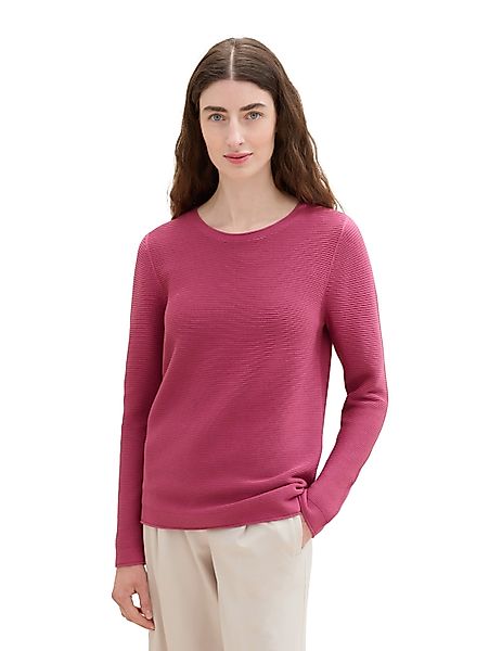 TOM TAILOR Strickpullover, mit Struktur-Muster günstig online kaufen