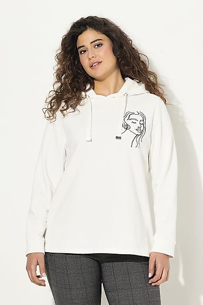 Ulla Popken Hoodie Hoodie Gesicht Classic günstig online kaufen