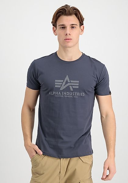 Alpha Industries T-Shirt "Basic T-Shirt Refl. Print" günstig online kaufen