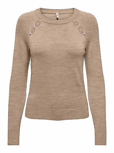 ONLY Strickpullover "ONLVENICE LIFE LS PEARL DET ONECK CC KNT" günstig online kaufen