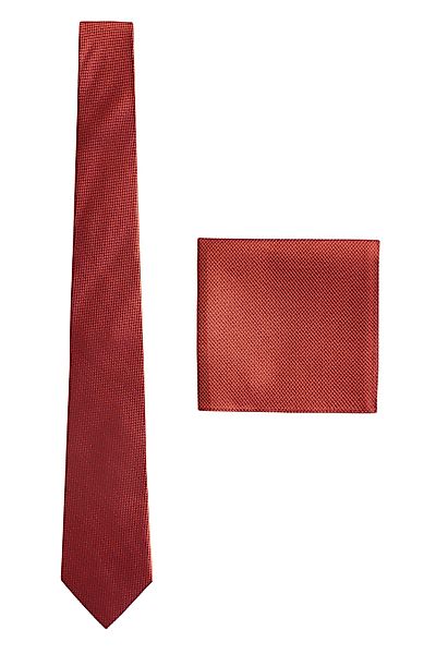 Next Krawatte Strukturierte Krawatte und Einstecktuch günstig online kaufen