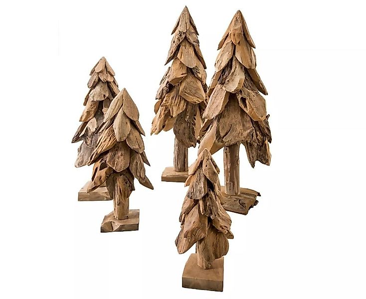 Main Möbel Dekobaum Deko-Baum 60cm "Tanne II" Teak günstig online kaufen