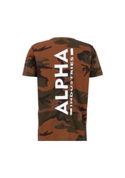 Alpha Industries T-Shirt Backprint T-Shirt Camo günstig online kaufen