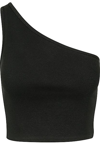 URBAN CLASSICS Tanktop Urban Classics Damen Ladies Cropped Asymmetric Top ( günstig online kaufen