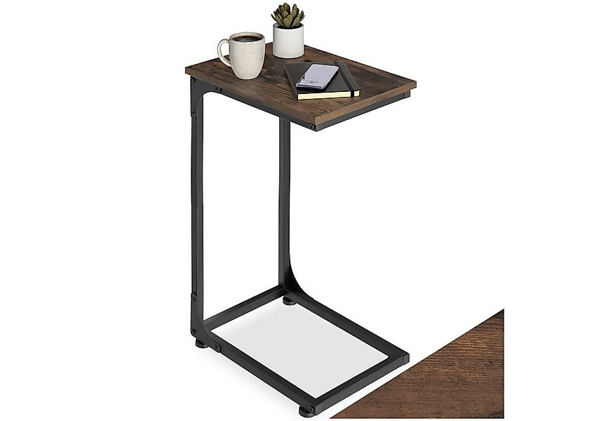 tectake Beistelltisch Erie (1-St., 1 tlg), Schlanker Beistelltisch im minim günstig online kaufen