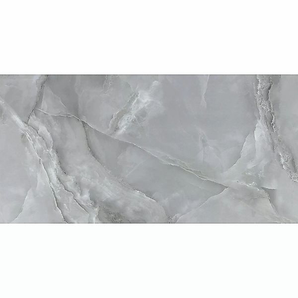 Bodenfliese Feinsteinzeug Opium Grau 60 cm x 120 cm günstig online kaufen
