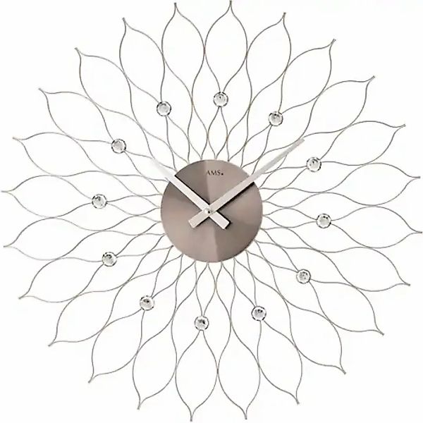 AMS Wanduhr »W9608«, Quarzuhr,Wohnzimmer,Esszimmer,Küche,Arbeitszimmer,Büro günstig online kaufen