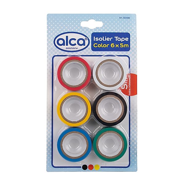 alca Klebeband Isolierband Set farbig sortiert günstig online kaufen