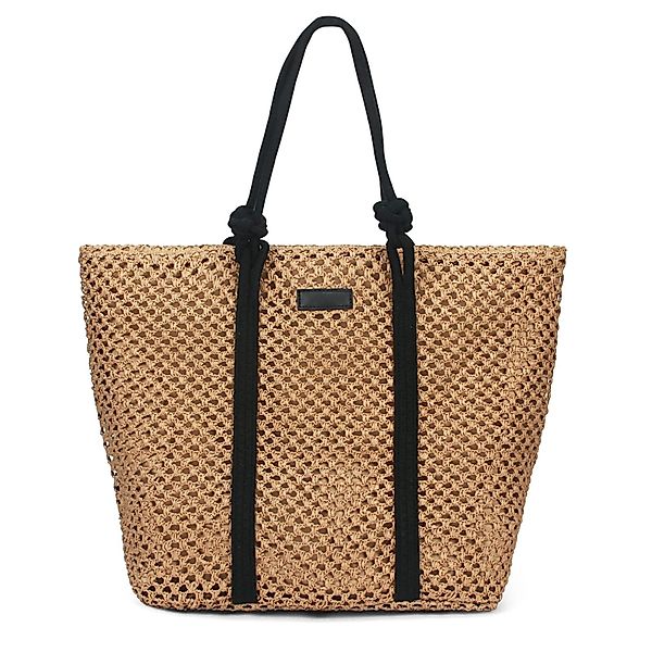 ZEUOPQ XL-Strandtasche Stroh Handtasche, Sommer Strand günstig online kaufen