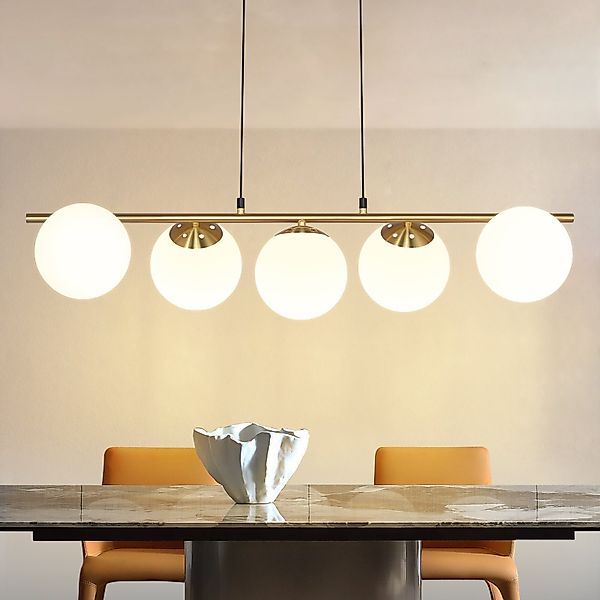 Nettlife Pendelleuchte Schwarz Glas Hängelampe E27 günstig online kaufen