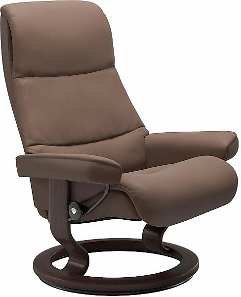 Stressless "View" Set, Relaxsessel mit Hocker, mit Classic Base, Größe M,Ge günstig online kaufen