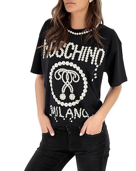 Moschino T-Shirt COUTURE Faux Perlen Top günstig online kaufen