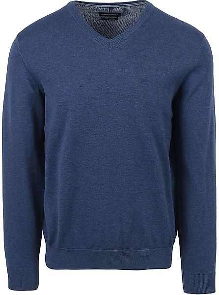 CASAMODA Rundhalspullover Rollkragenpullover ’für Herren in blau’ (1-tlg) günstig online kaufen