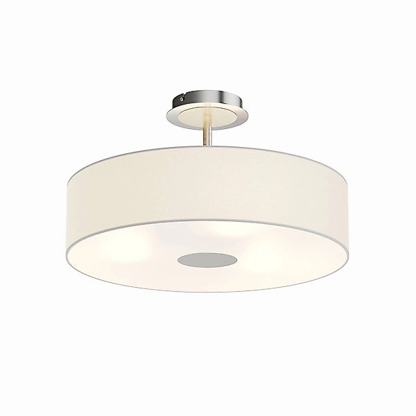 Lindby Deckenlampe Josia 9620048 Modern in Weiß aus Textil 3-flammig E27 Fl günstig online kaufen
