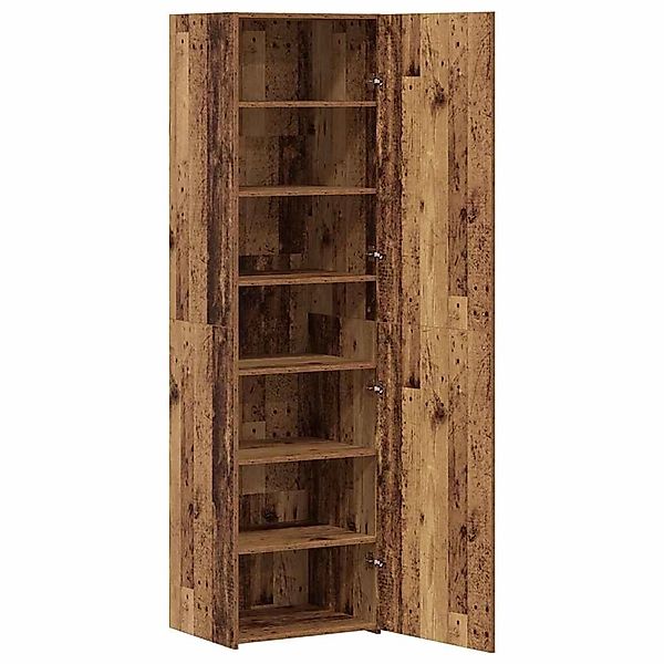 vidaXL Highboard Altholz 50 x 42,5 x 185 cm Holzwerkstoff 3365585 günstig online kaufen
