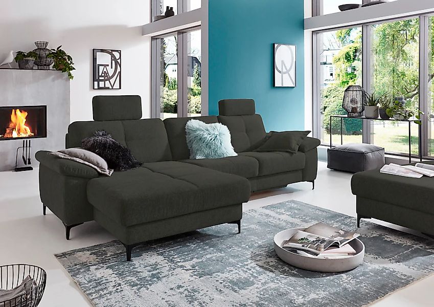 3C Carina Ecksofa "Burnaby bequem und modern, OTTOs Choice, L-Form" 2 Kopfs günstig online kaufen