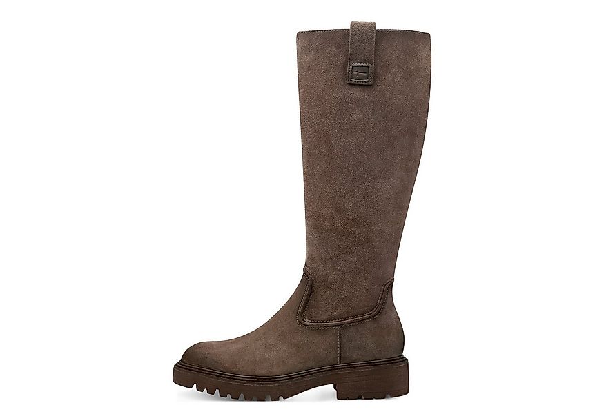 Tamaris Tamaris Damen Langschaftstiefel 1-25622-43-341 Taupe Stiefelette günstig online kaufen