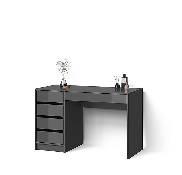 Livinity® Schminktisch Imola, Anthrazit, 120 cm günstig online kaufen