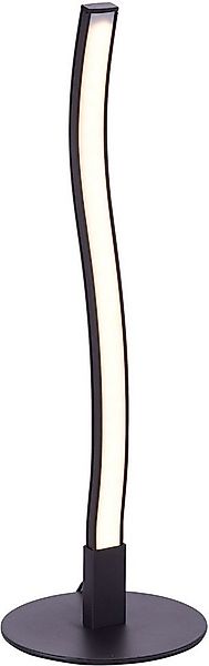 JUST LIGHT LED Tischleuchte WAVE, LED fest integriert, Warmweiß günstig online kaufen