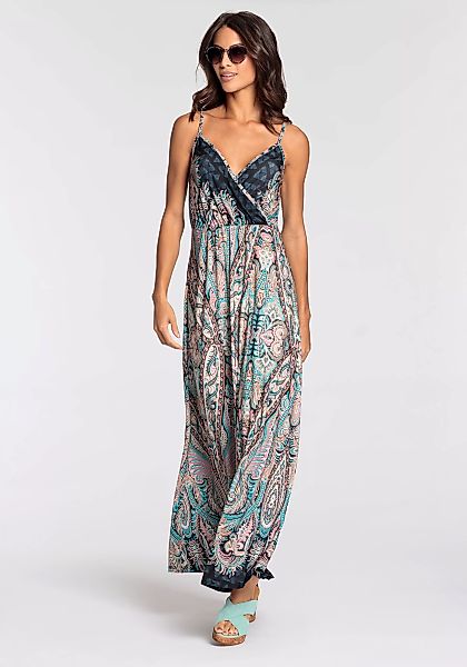 Melrose Sommerkleid, festliche Anlässe, in femininer Wickeloptik, Maxikleid günstig online kaufen