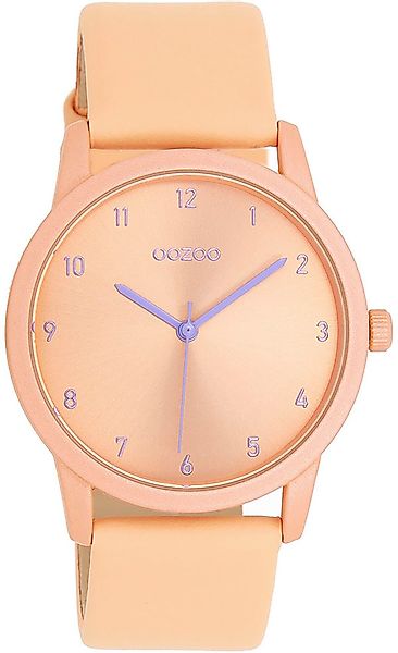 OOZOO Quarzuhr C11075, Armbanduhr, Damenuhr, Lederarmband, günstig online kaufen