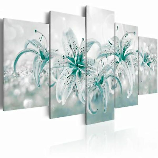 artgeist Wandbild Sapphire Lilies mehrfarbig Gr. 200 x 100 günstig online kaufen