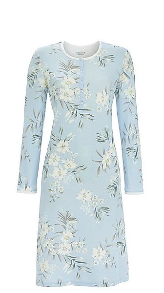 Ringella Nachthemd mit Blumendessin und Knopfleiste günstig online kaufen