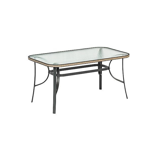Merxx Gartentisch Roma Rechteckig 100 cm x 78 cm günstig online kaufen