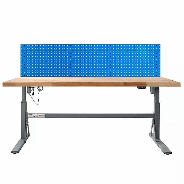 PROREGAL Höhenverstellbare Werkbank Giant Rhino mit Lochplatte HxBxT 70 bis günstig online kaufen