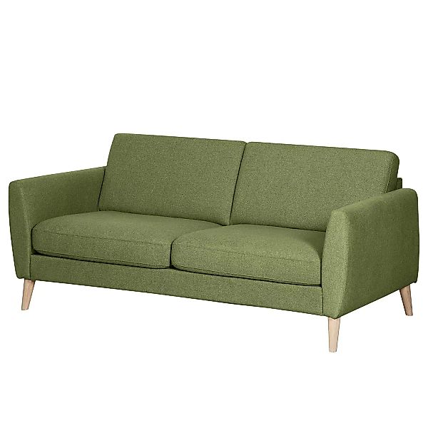 home24 Mørteens Sofa Kustavi 2,5-Sitzer Olivgrün Polyester 190x80x90 cm (Bx günstig online kaufen