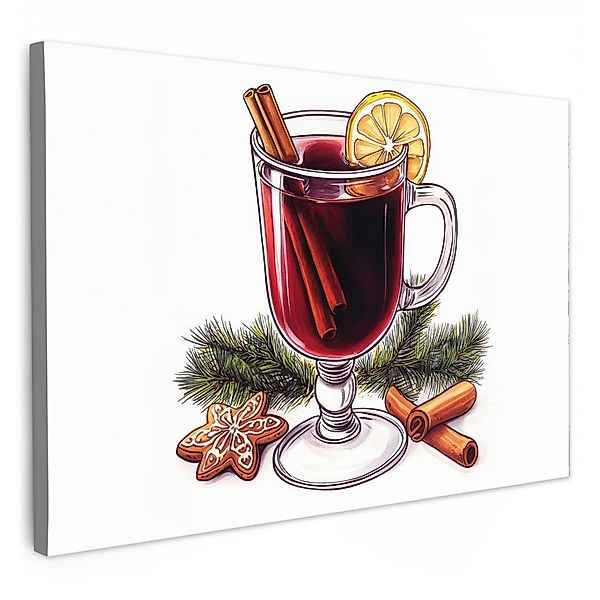 OneMillionCanvasses® Leinwandbild Wein - Trinken - günstig online kaufen