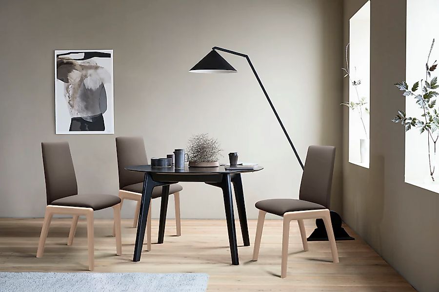 Stressless Polsterstuhl "Laurel" () Low Back, Größe M, mit abgerundeten Bei günstig online kaufen