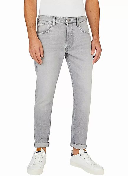 Pepe Jeans Herren Jeans CALLEN - Relaxed Fit - Grau - Grey Denim günstig online kaufen