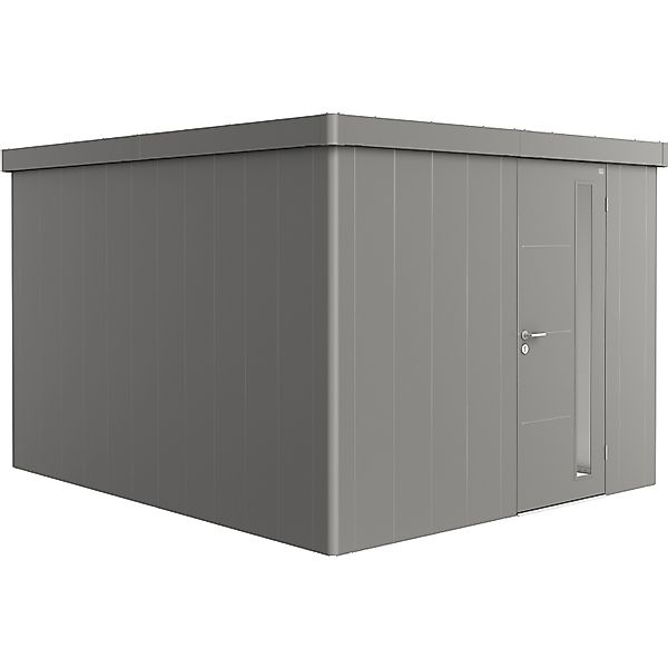 Biohort Gerätehaus Neo 4C Standardtüre Quarzgrau-Metallic günstig online kaufen