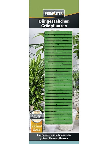 Primaster Blumendünger Primaster Düngestäbchen Grünpflanzen und günstig online kaufen