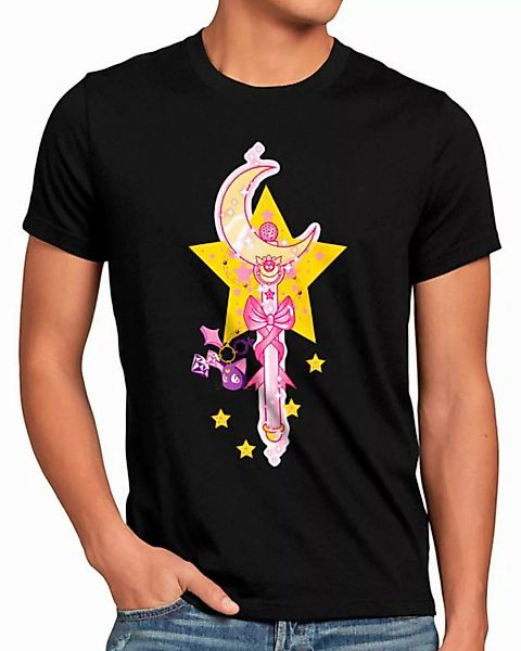 style3 T-Shirt Mighty Moon Star sailor moon anime manga crystal günstig online kaufen