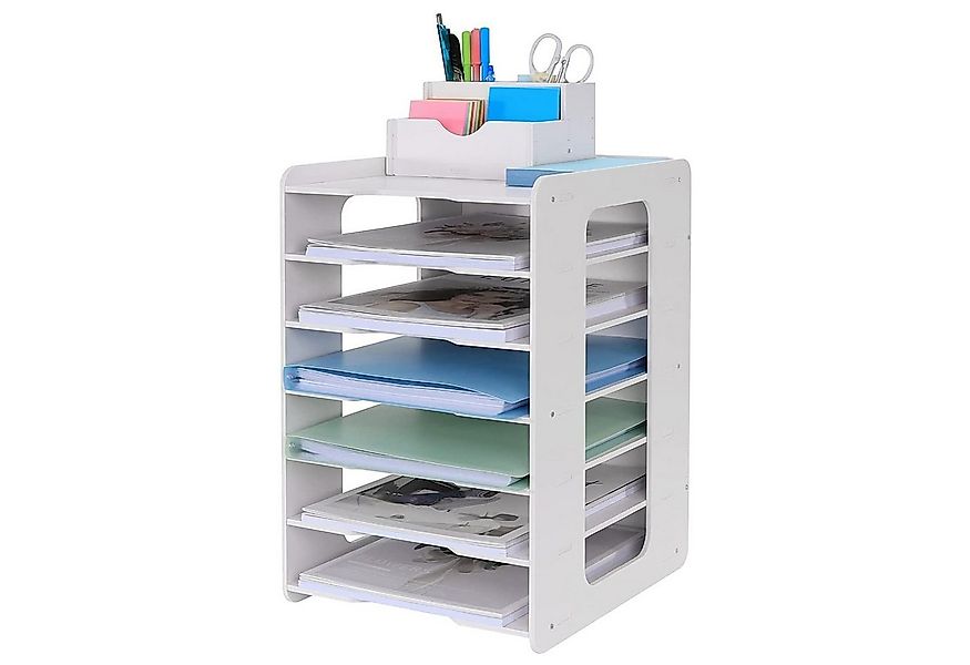 zggzerg Aktenregal Schreibtisch-Organizer, Briefablage, Dokumentenhalter, A günstig online kaufen