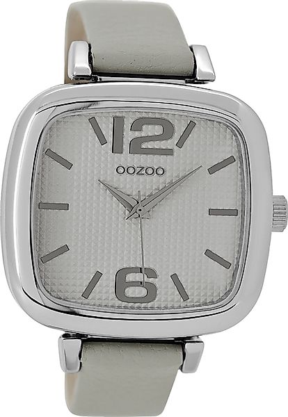 OOZOO Quarzuhr Oozoo Damen Armbanduhr grau günstig online kaufen