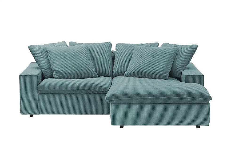 SOHO Ecksofa  Kini ¦ blau ¦ Maße (cm): B: 230 H: 83 T: 180.0 Polstermöbel > günstig online kaufen