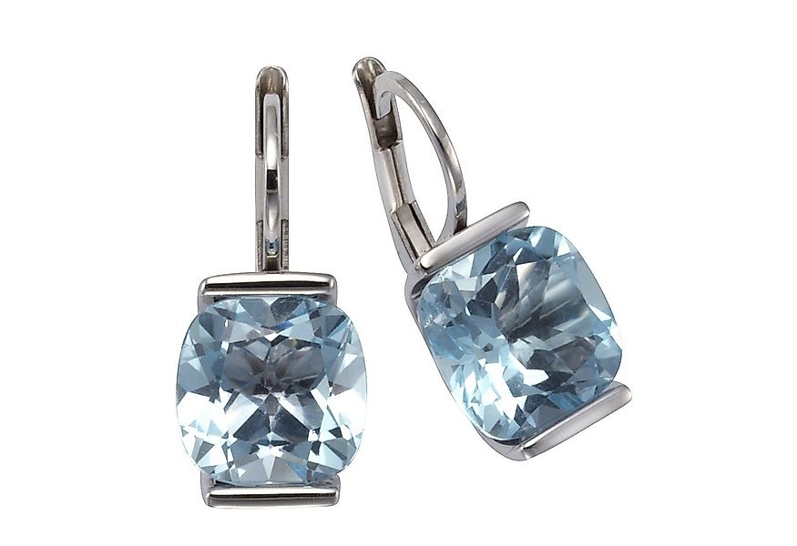Zeeme Paar Ohrhänger 925 Silber mit Blautopas (beh) günstig online kaufen