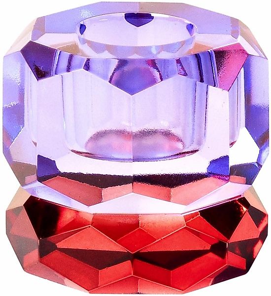 EJA International Kerzenhalter Kristallhalter - Bordeaux, günstig online kaufen
