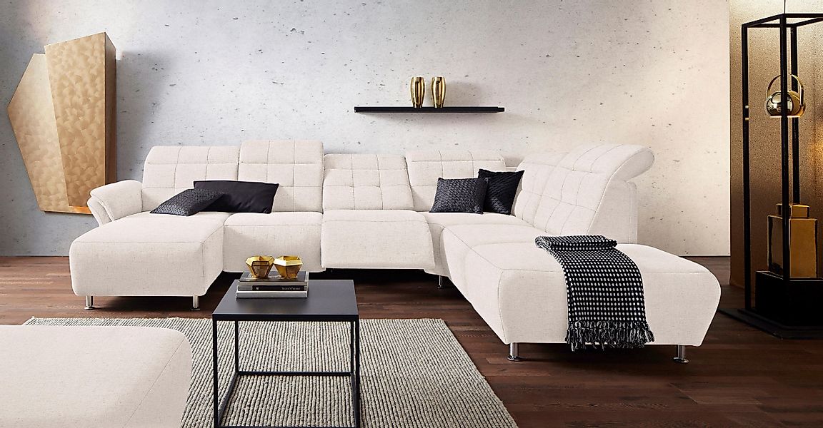 Places of Style Wohnlandschaft Manhattan U-Form, günstig online kaufen