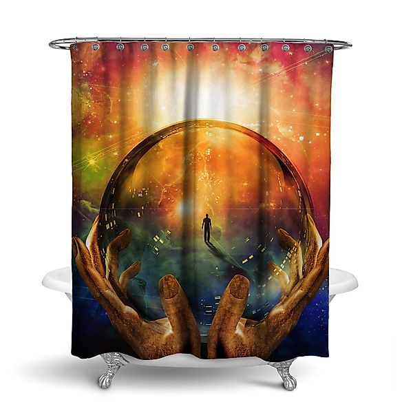 RAHMENLOS® Duschvorhang Motiv Magic - 180 günstig online kaufen