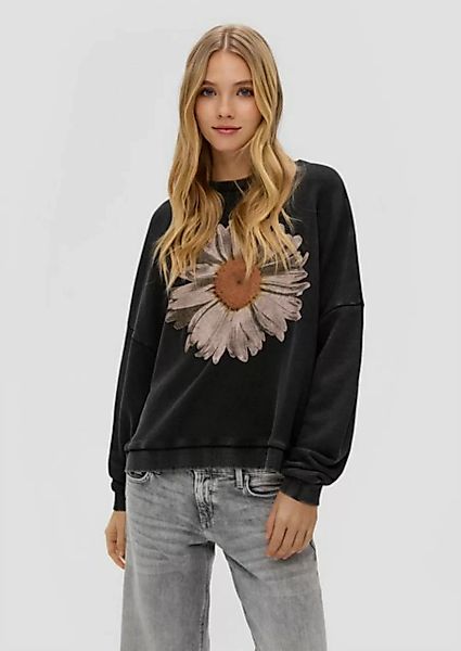 QS Sweatshirt Sweatshirt in Oversize günstig online kaufen